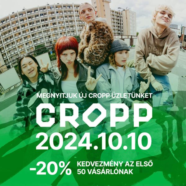 Cropp: -20% kedvezmény