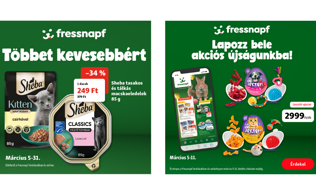 Fressnapf: Márciusi akciók