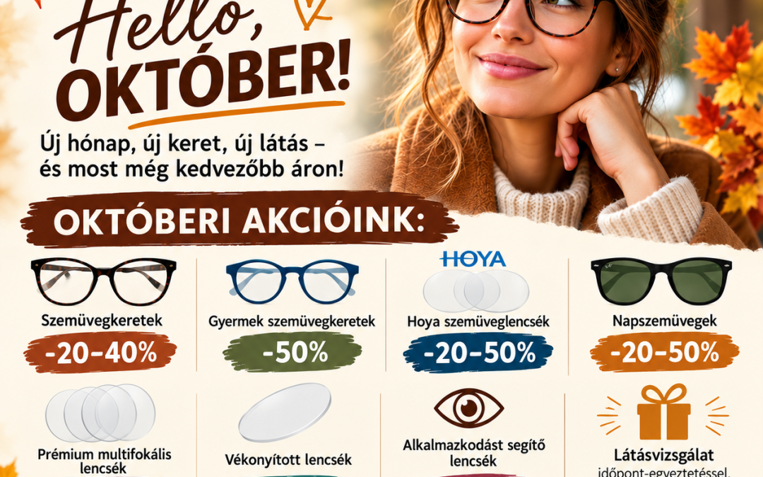 Írisz Optika: Őszi kedvezmények