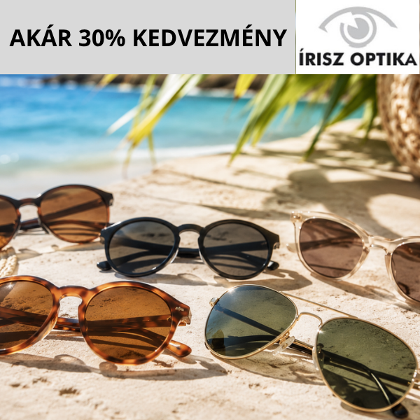 Írisz Optika: Akár 30% kedvezmény